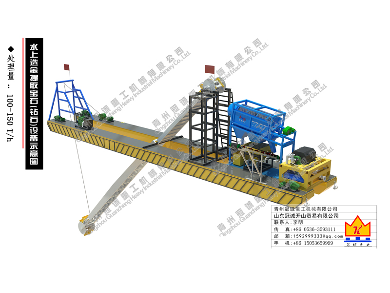 河道淘金船 河道淘金船